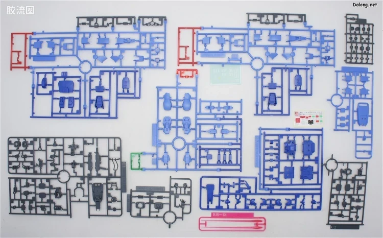 HGUC 普通版 h207 蓝色命运1号机“EXAM” - 图片