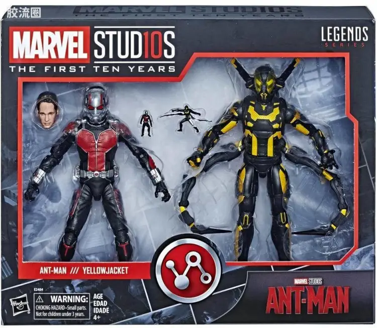 Marvel Legends/漫威传奇 可动人偶系列 Marvel电影宇宙 前10年电影系列 蚁人 蚁人与黄蜂战士