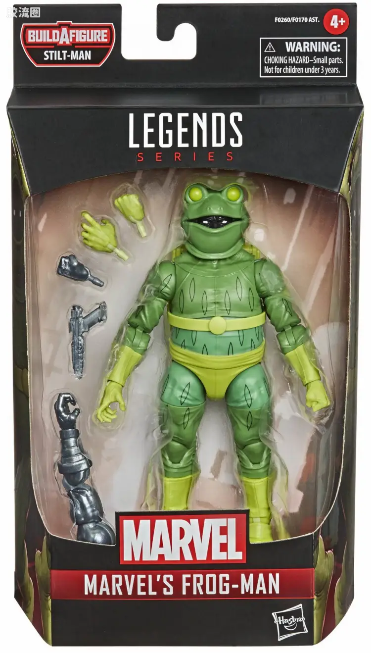 Marvel Legends/漫威传奇 可动人偶系列 高跷人系列 蛤侠