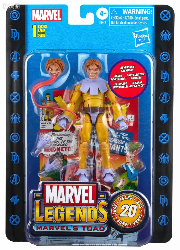 Marvel Legends/漫威传奇 可动人偶系列 Toy Biz 致敬版 蛤蟆人 第1代