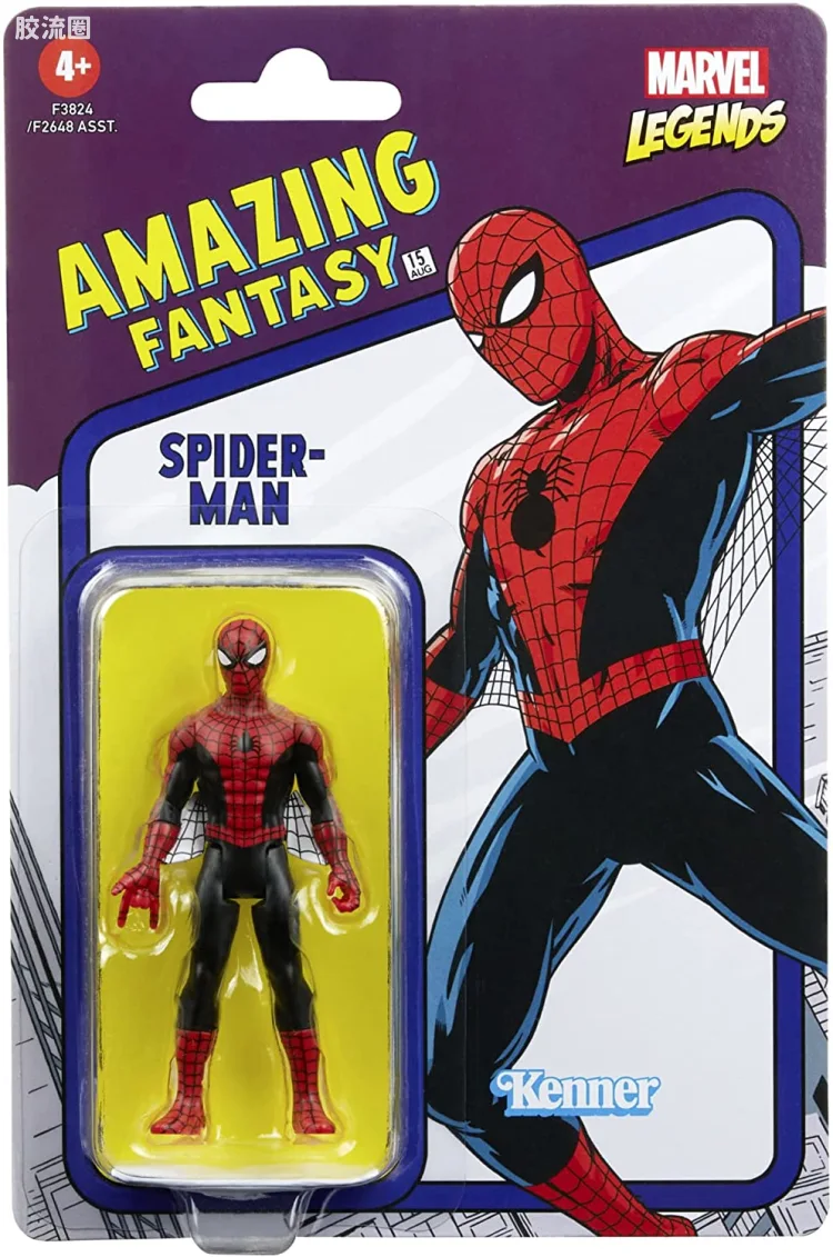 Marvel Legends/漫威传奇 可动人偶系列 3.75寸 Kenner复古挂卡系列 蜘蛛侠2.0
