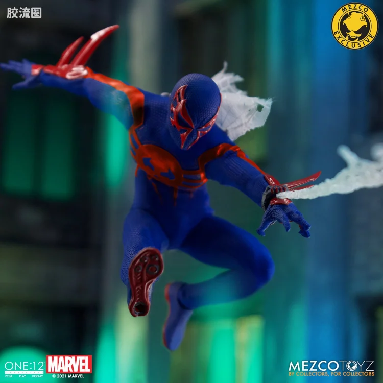 Mezco one-12系列 1/12 Marvel集体系列 蜘蛛侠2099