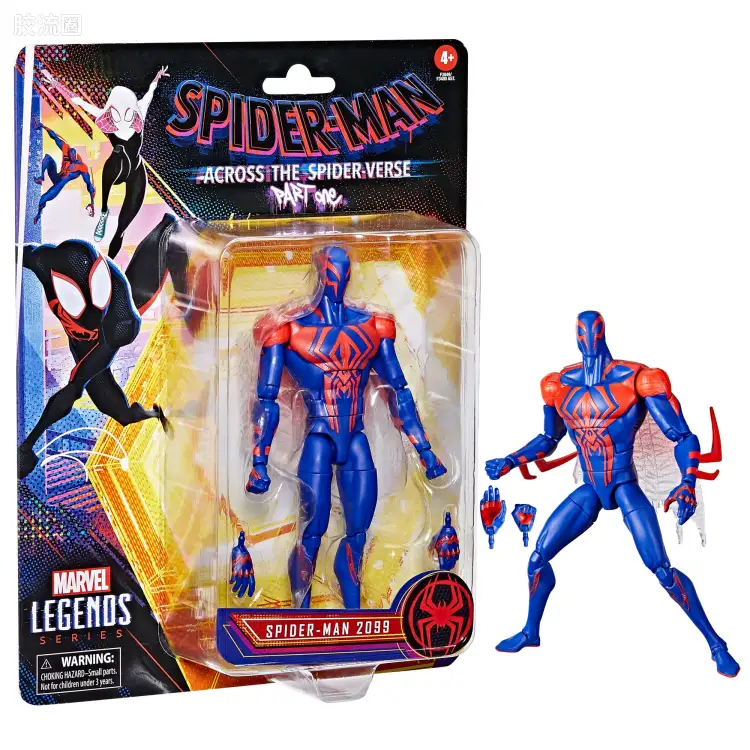 Marvel Legends/漫威传奇 可动人偶系列 动画 蜘蛛侠：纵横宇宙系列 蜘蛛侠2099