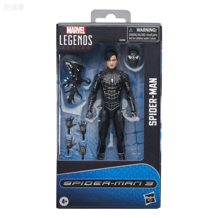 Marvel Legends/漫威传奇 可动人偶系列 蜘蛛侠3 电影系列 蜘蛛侠 共生体战衣