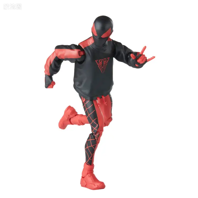 Marvel Legends/漫威传奇 可动人偶系列 蜘蛛侠 漫画 复古挂卡系列 蜘蛛侠(迈尔斯·莫拉莱斯)