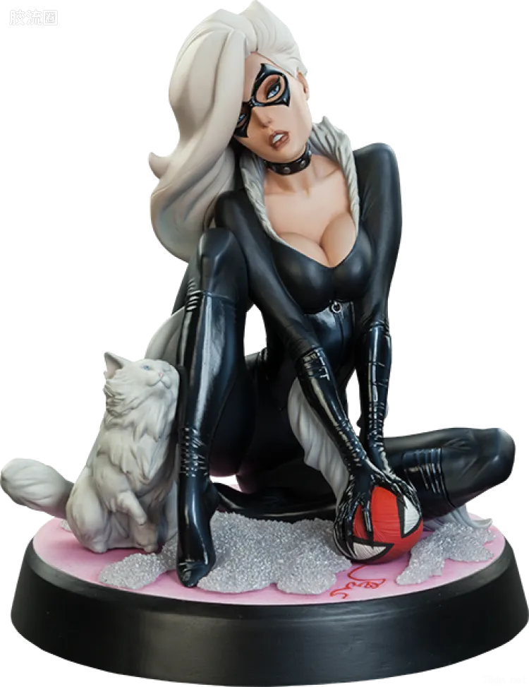 sideshow静态模型系列 Polystone Statue 蜘蛛侠：黑猫