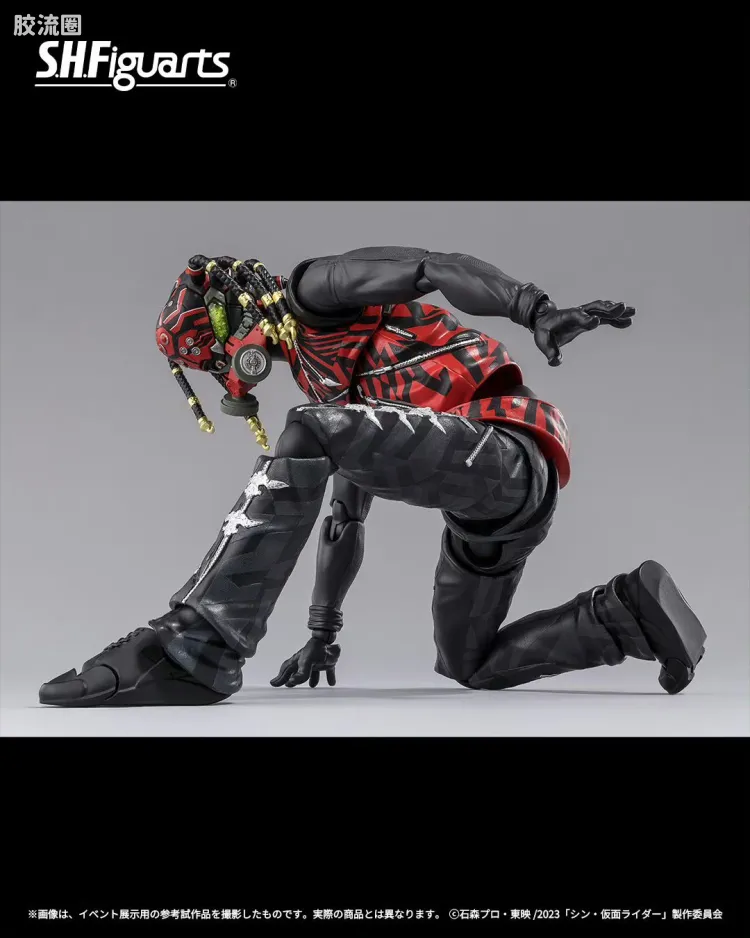 SHF 假面骑士限定版 蜘蛛改造人-01 (新·假面骑士)