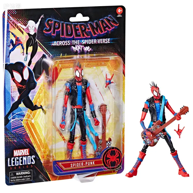 Marvel Legends/漫威传奇 可动人偶系列 动画 蜘蛛侠：纵横宇宙系列 蜘蛛朋克