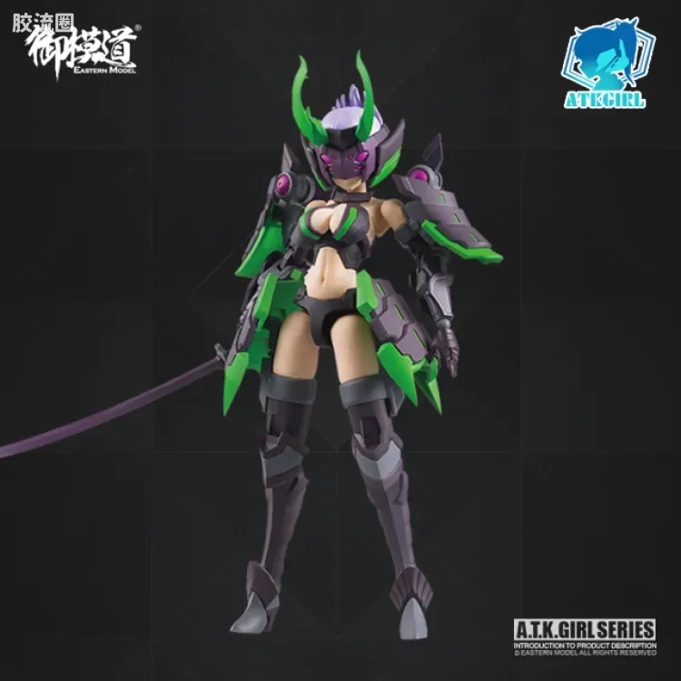 御模道A.T.K.GIRL 普通版 01 蜘蛛 阿拉克涅 - 图片