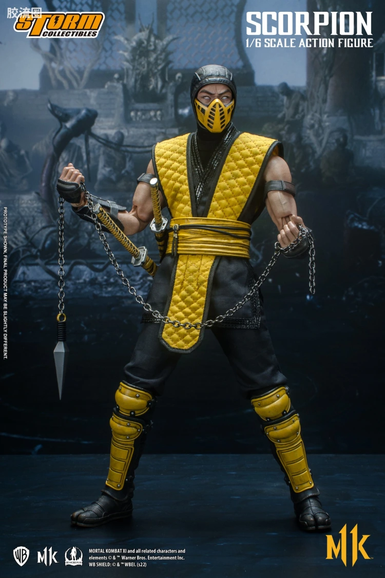 STORM COLLECTIBLES综合系列 1/6 游戏 真人快打系列 蝎子