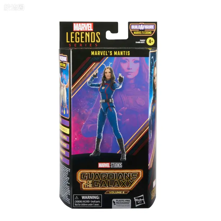 Marvel Legends/漫威传奇 可动人偶系列 电影 银河护卫队3 太空狗科斯莫系列 螳螂女