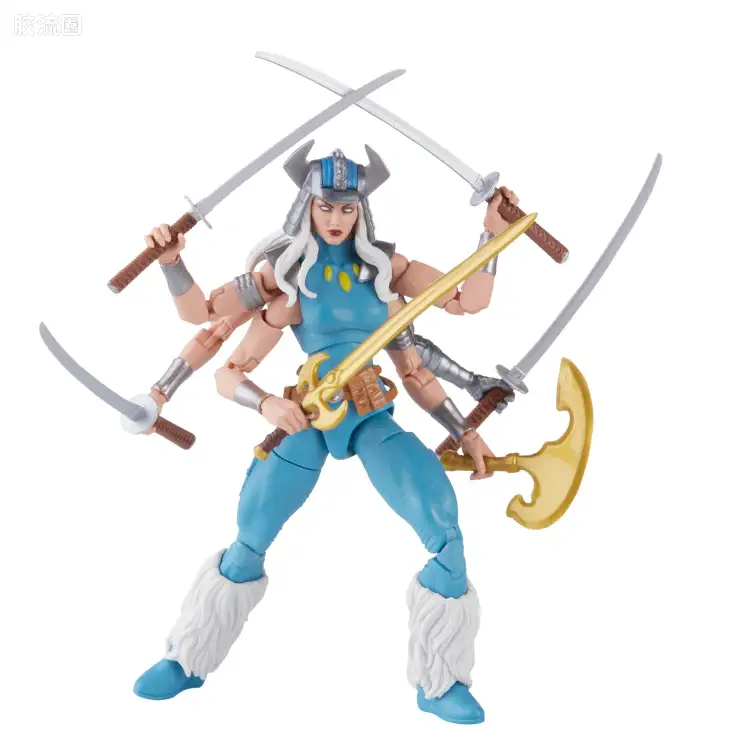 Marvel Legends/漫威传奇 可动人偶系列 非凡X-战警 复古挂卡系列 螺旋女