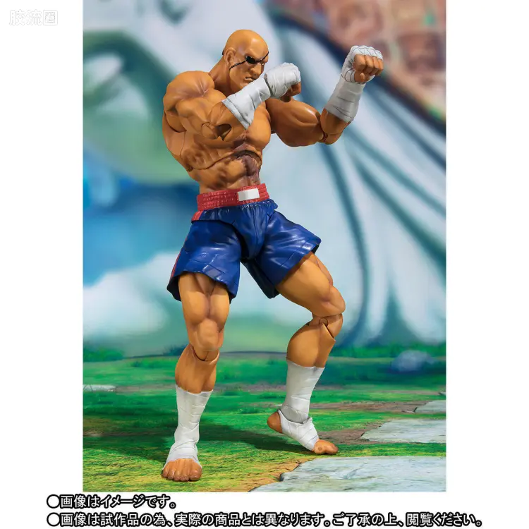 SHF 街头霸王系列 街头霸王V 沙加特
