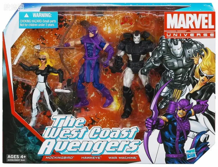 Marvel Universe可动人偶系列 多人套装 西岸复仇者联盟