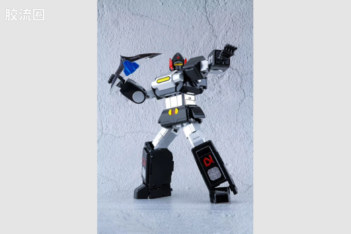 ACTION TOYS机甲成品系列 DIECAST METAL 三合体六变化 光速电神阿尔贝加斯 - 图片