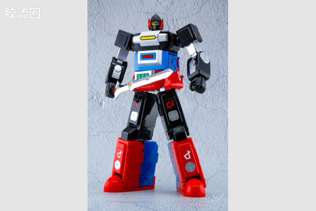 ACTION TOYS机甲成品系列 DIECAST METAL 三合体六变化 光速电神阿尔贝加斯 - 图片
