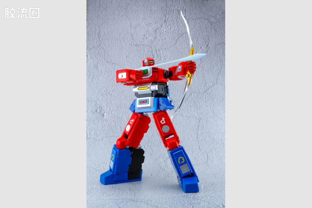 ACTION TOYS机甲成品系列 DIECAST METAL 三合体六变化 光速电神阿尔贝加斯 - 图片