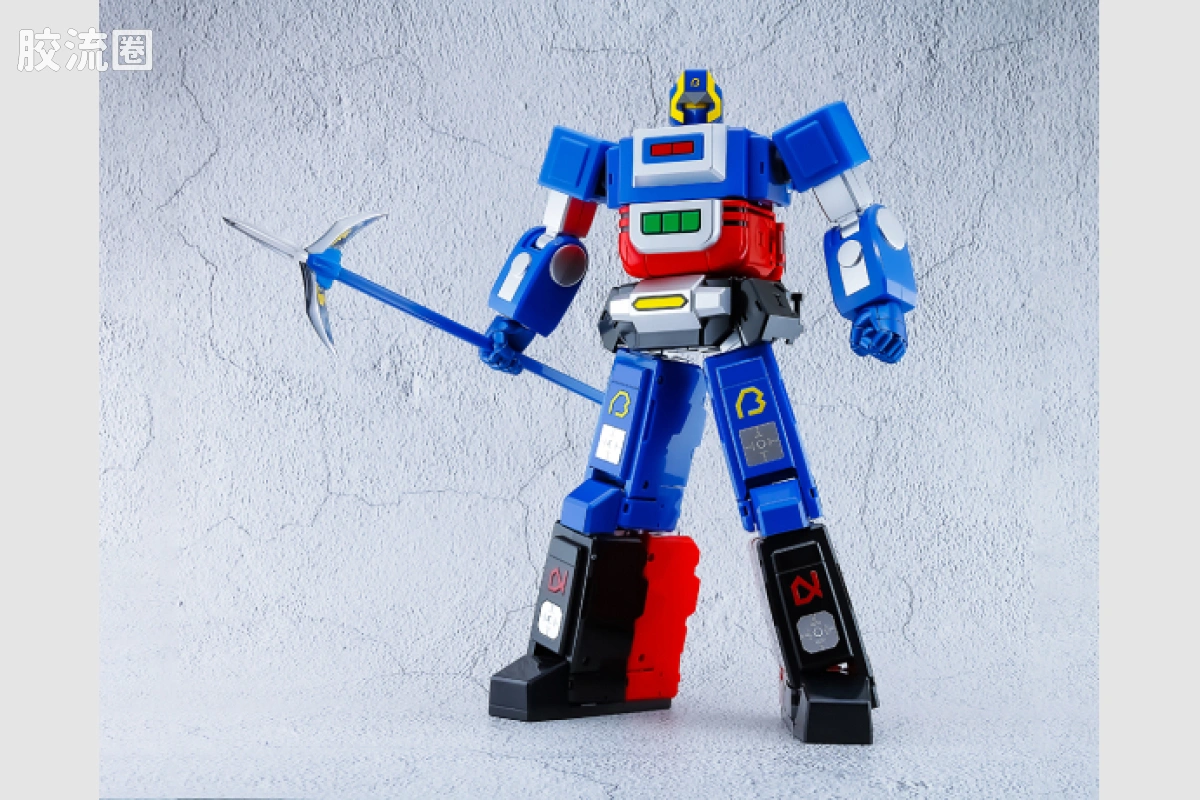 ACTION TOYS机甲成品系列 DIECAST METAL 三合体六变化 光速电神阿尔贝加斯 - 图片