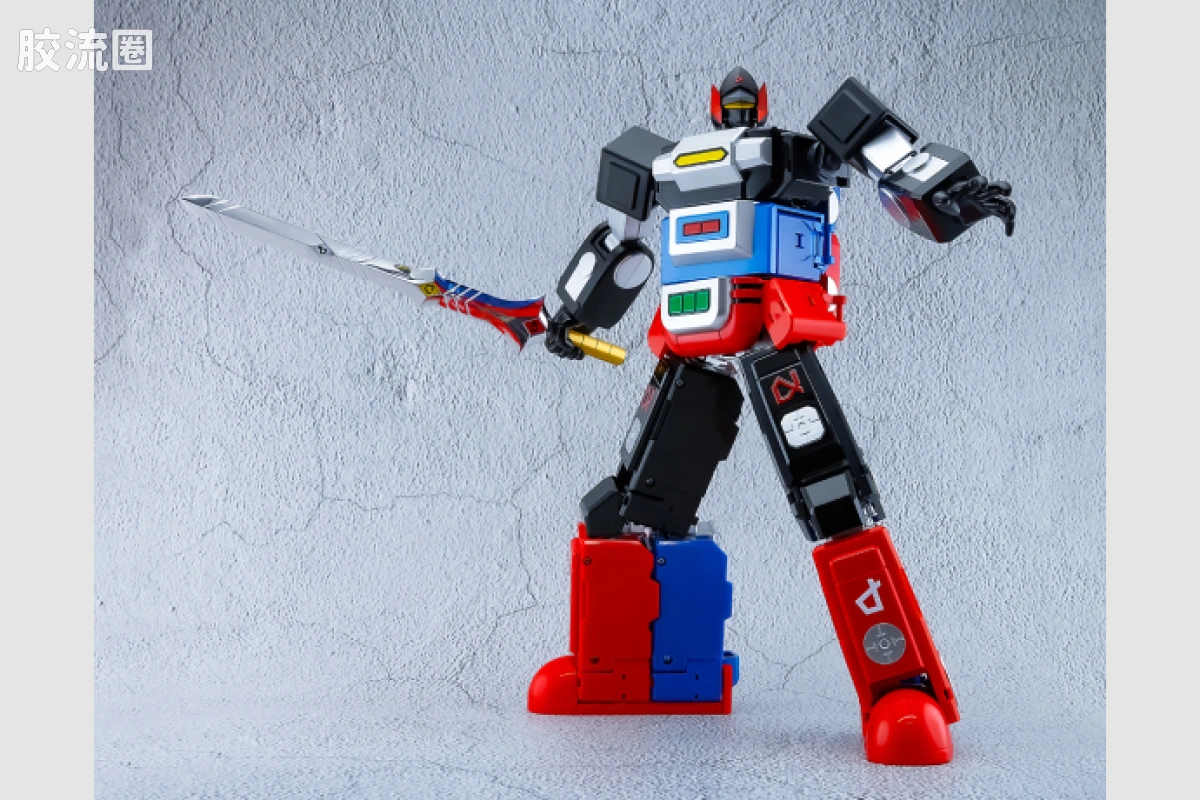 ACTION TOYS机甲成品系列 DIECAST METAL 三合体六变化 光速电神阿尔贝加斯 - 图片