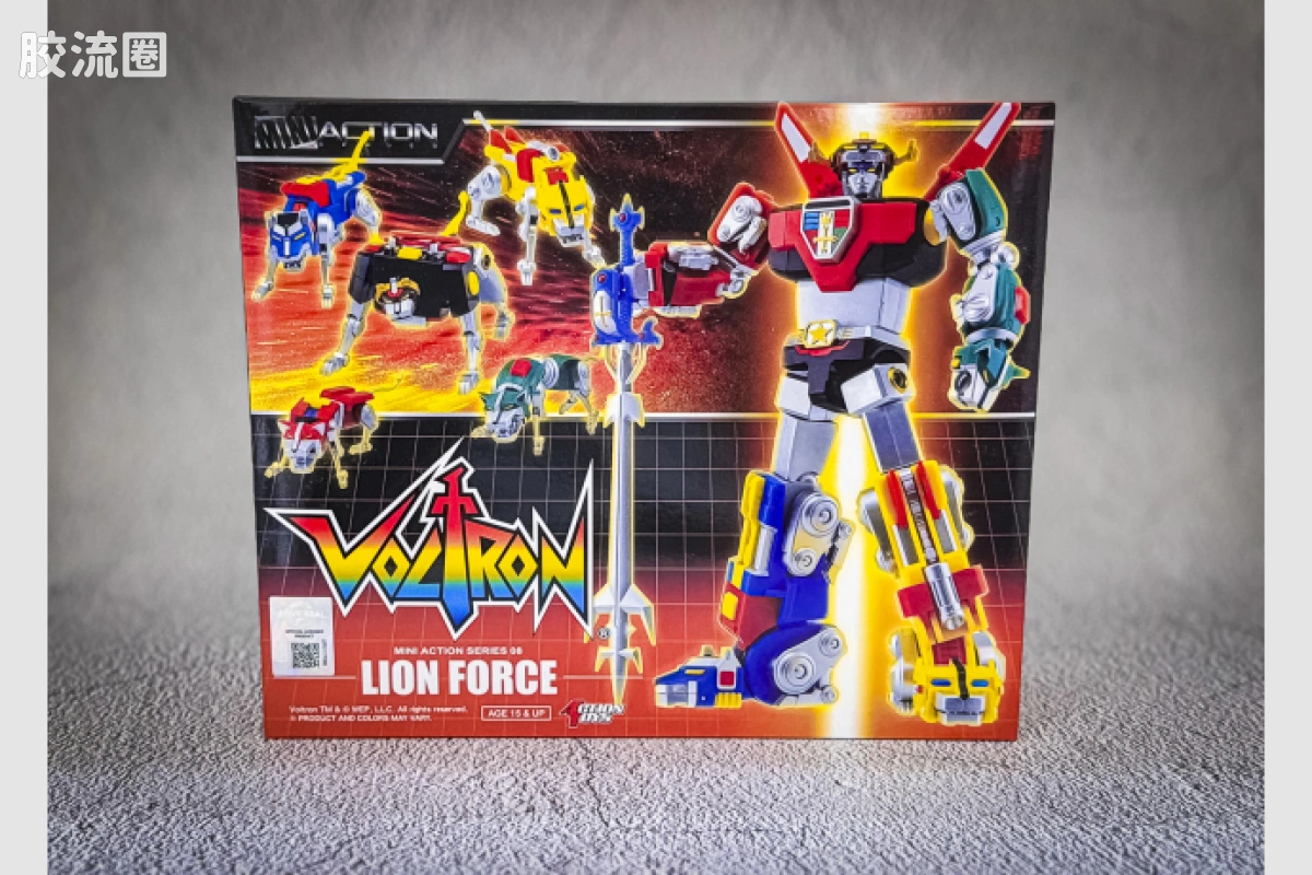 ACTION TOYS机甲成品系列 MINI ACTION 08 战神金刚 百兽王 - 图片