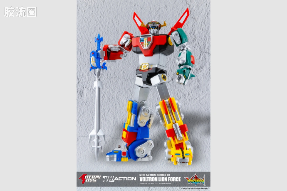 ACTION TOYS机甲成品系列 MINI ACTION 08 战神金刚 百兽王 - 图片