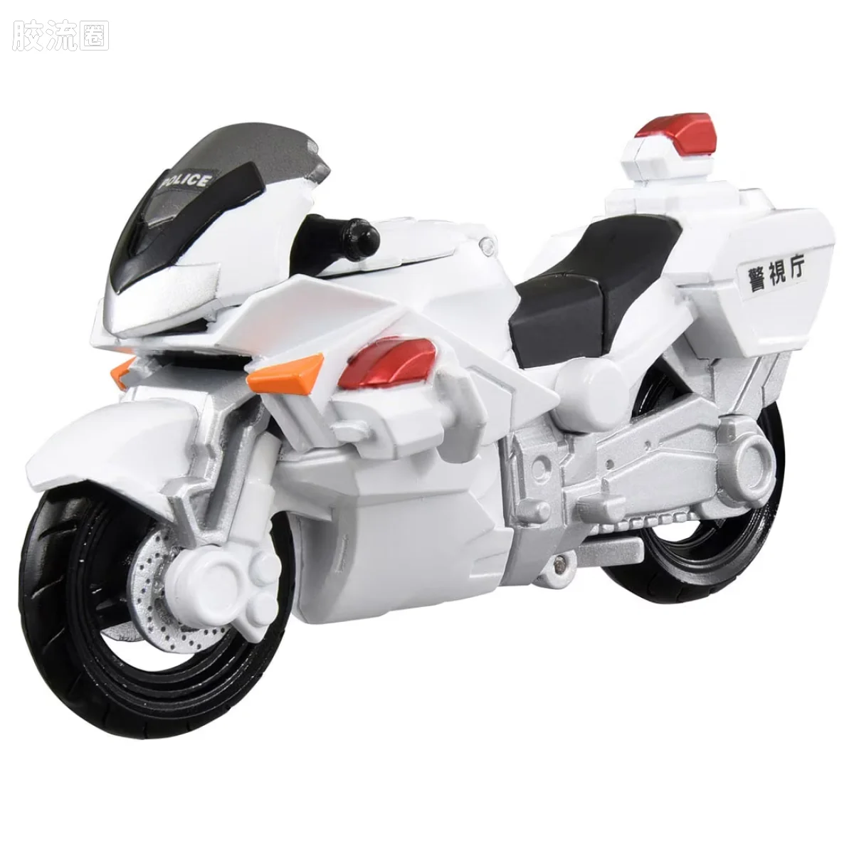 警察联合载具 白摩托