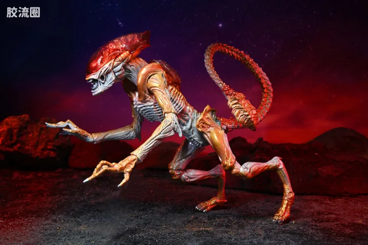 NECA 7寸可动人形系列 异形系列 豹异形(Kenner致敬版)