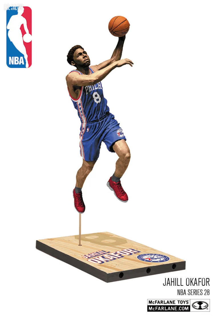 麦克法兰NBA篮球系列玩具 第28代 贾利尔·奥卡福