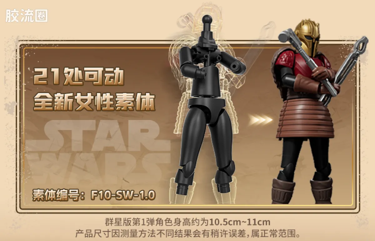 布鲁可星球大战 端盒 群星版 第一弹 曼达洛人 赏金之旅 - 图片