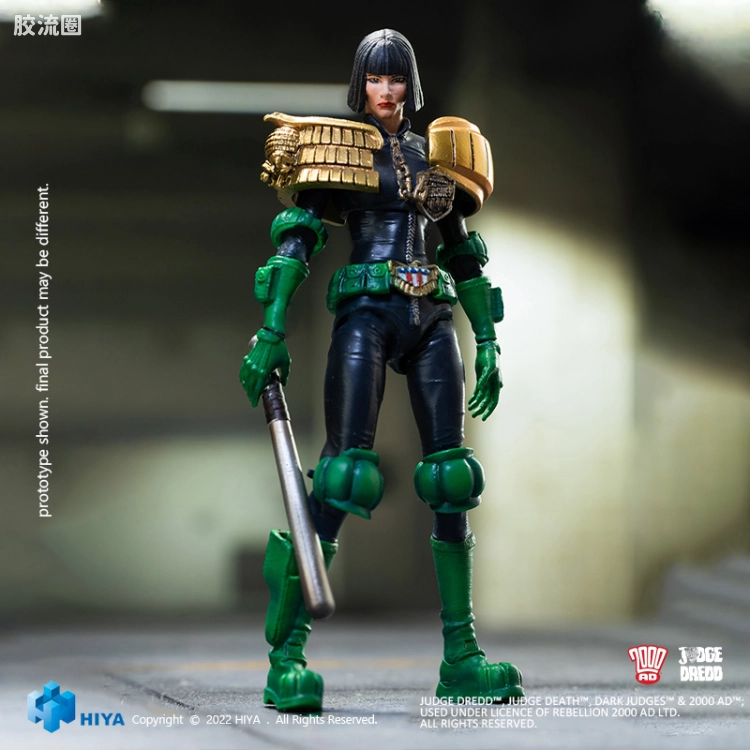 Hiya Toys/海雅 漫画 特警判官2000AD 赫尔希 女法官