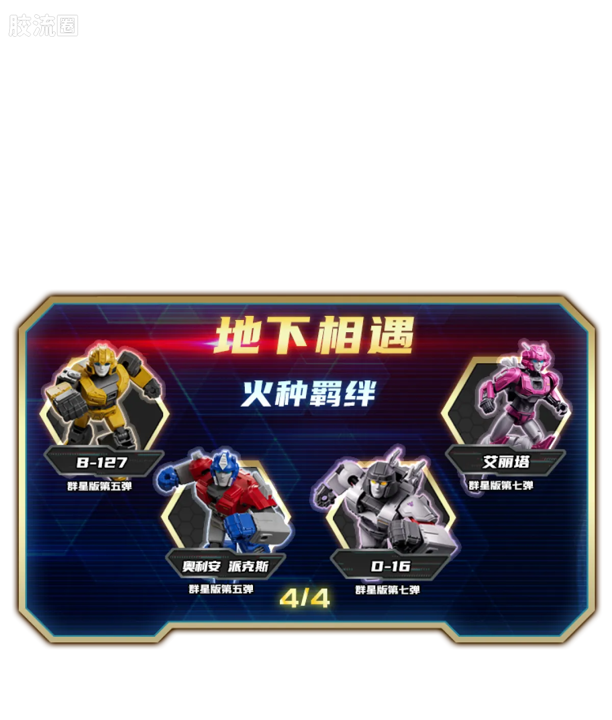 布鲁可变形金刚 端盒 第7弹 起源 Wave2 - 图片