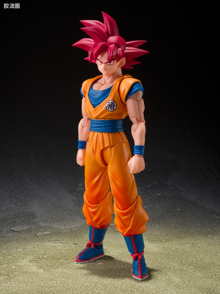 SHF 龙珠系列 超级赛亚人之神孙悟空〈缠绕着神之气的姿态〉 - 图片