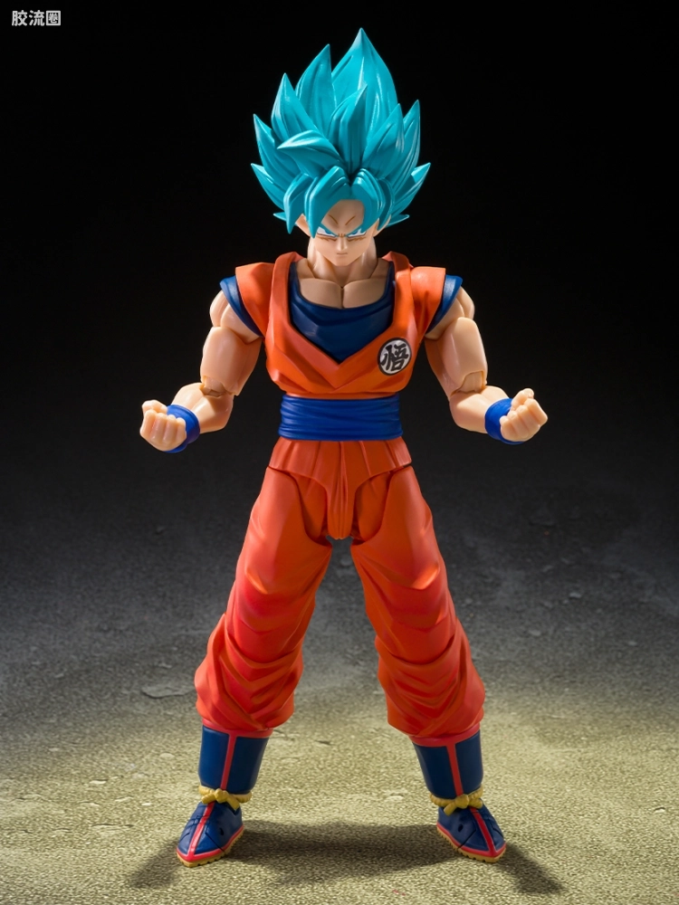SHF 龙珠系列 超级赛亚人之神之超级赛亚人孙悟空〈超越极限的苍蓝之力〉 - 图片