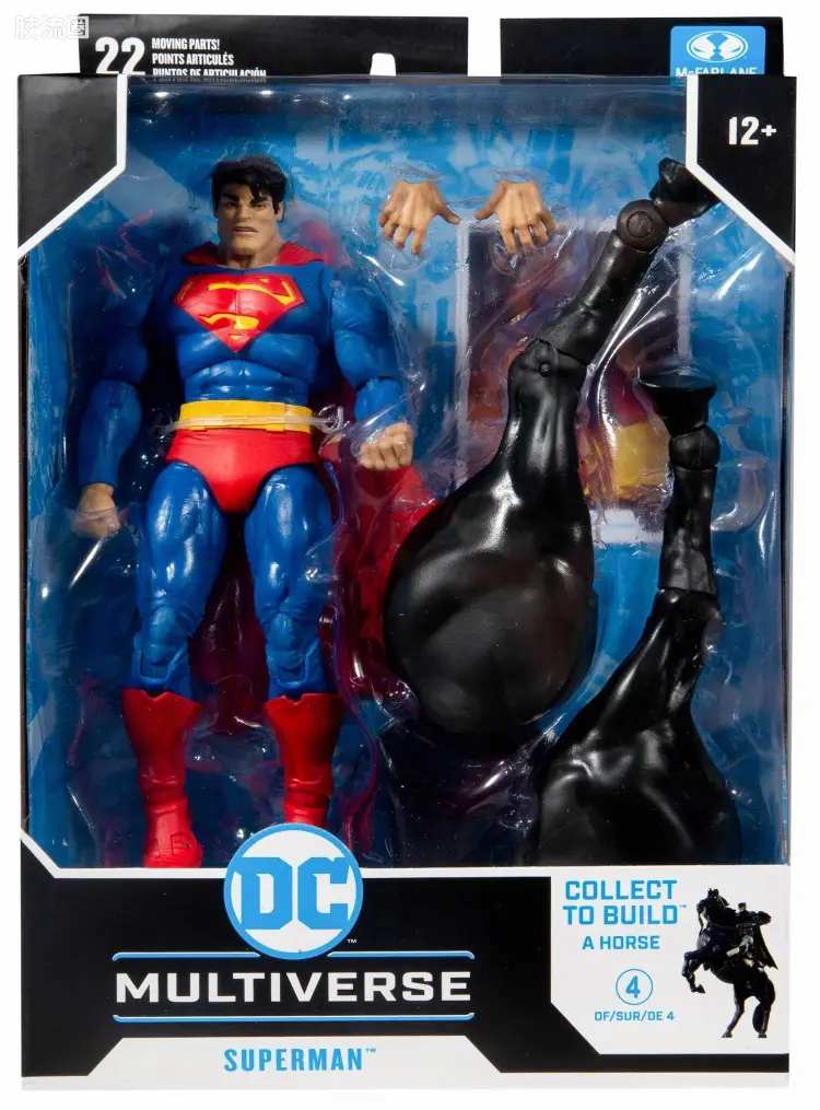 麦克法兰 DC多元宇宙/DC Direct 可动人偶系列 漫画 蝙蝠侠-暗夜骑士归来 蝙蝠侠战马系列 超人