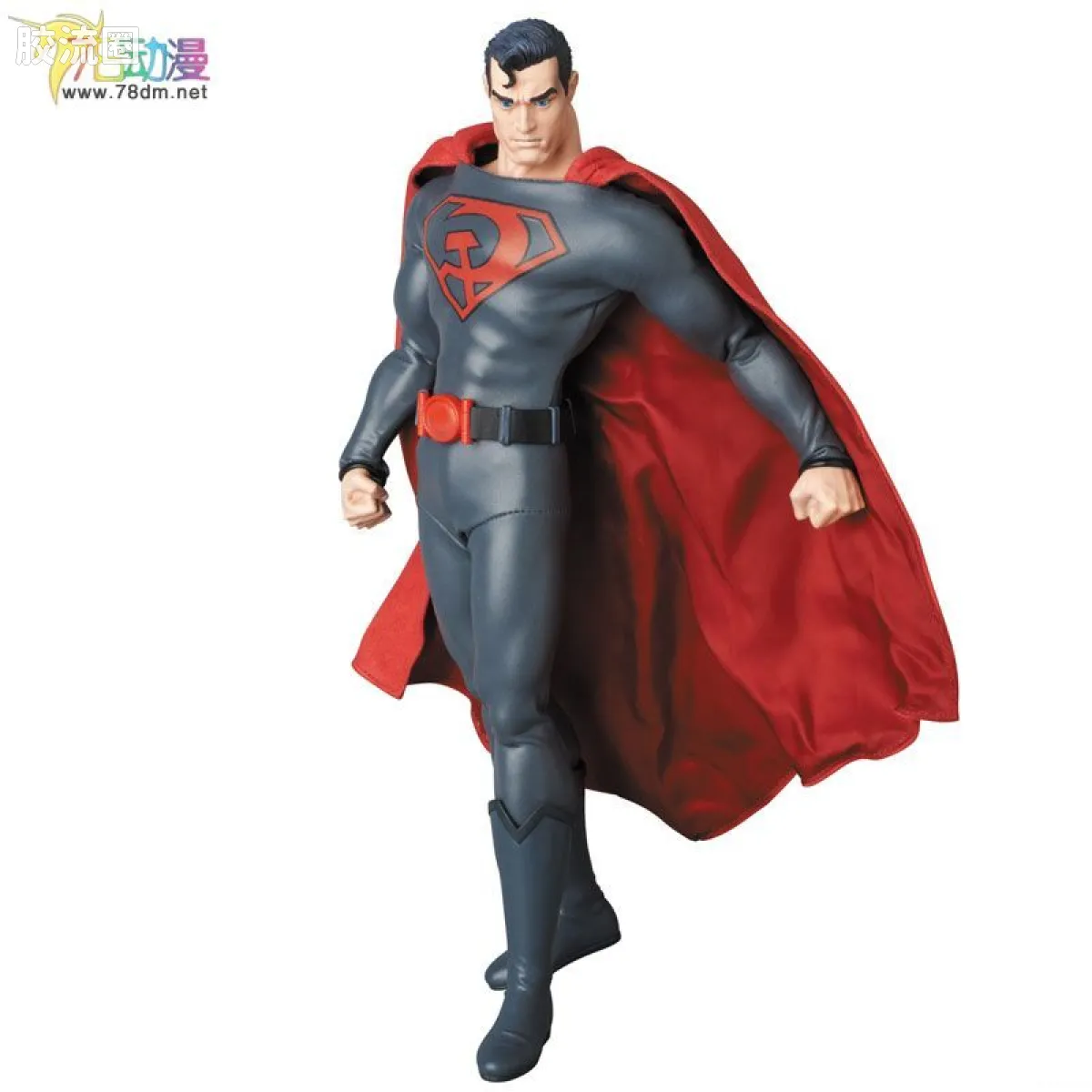 RAH12寸真人皮偶系列玩具 DC角色 超人(红色之子版)