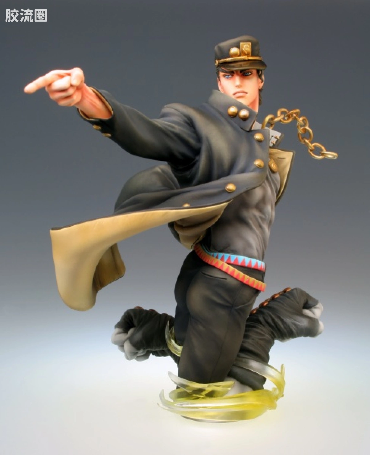 超像Art系列 乔乔奇妙冒险 空条承太郎 黑衣版 - 图片