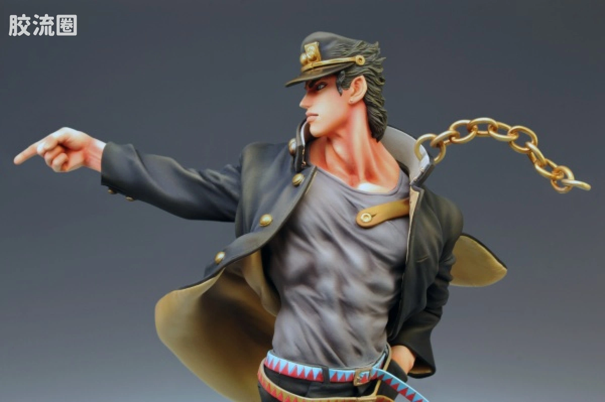超像Art系列 乔乔奇妙冒险 空条承太郎 黑衣版 - 图片