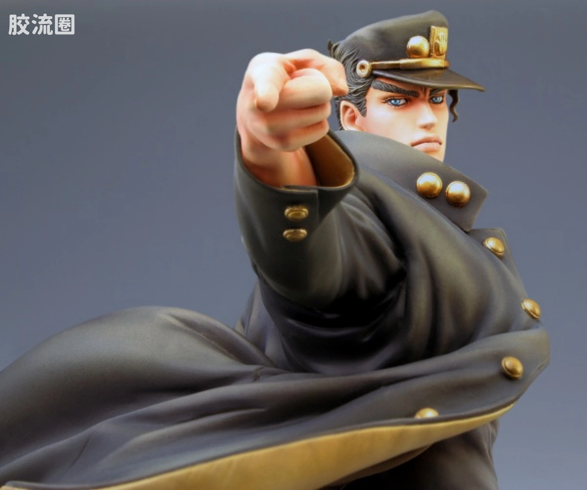 超像Art系列 乔乔奇妙冒险 空条承太郎 黑衣版 - 图片