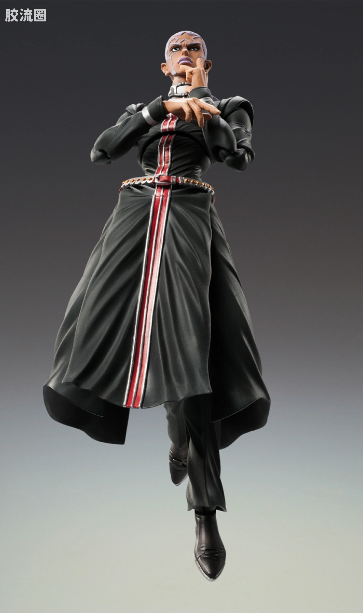 超像可动系列 乔乔奇妙冒险第六部 恩里克·普奇（黑色） WF2017 冬 限定版 - 图片