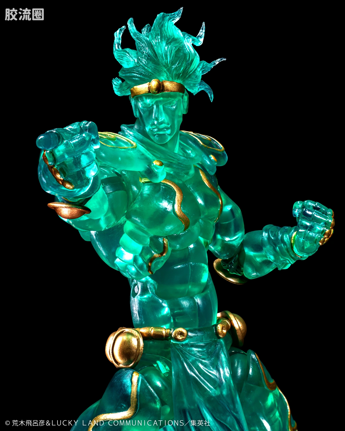 超像可动系列 乔乔奇妙冒险第三部 白金之星 Ver.CLEAR & GOLD - 图片