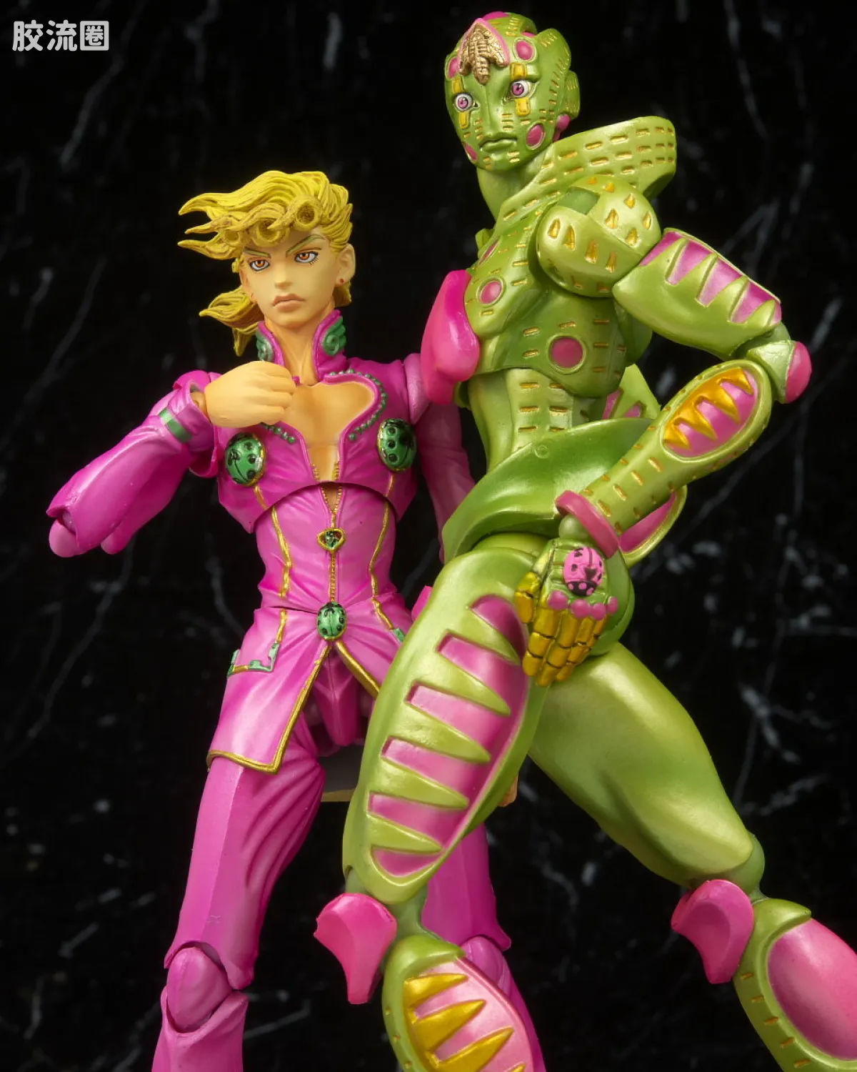 超像可动系列 乔乔奇妙冒险第五部 黄金体验镇魂歌 WF2015限定版 - 图片