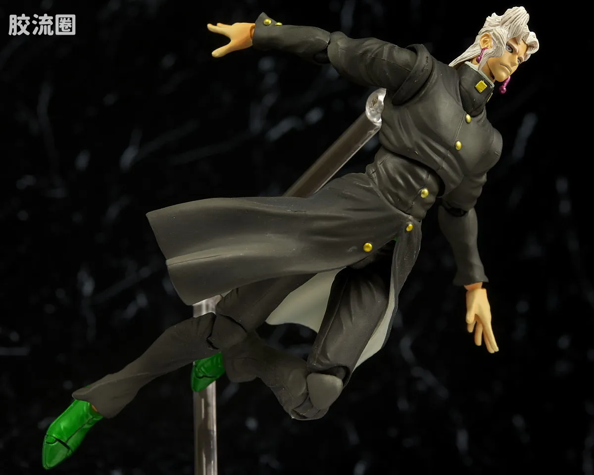 超像可动系列 乔乔奇妙冒险第三部 花京院典明 黑色Ver. - 图片