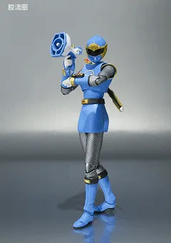 超凡战队忍者风暴 蓝风&黄风战士