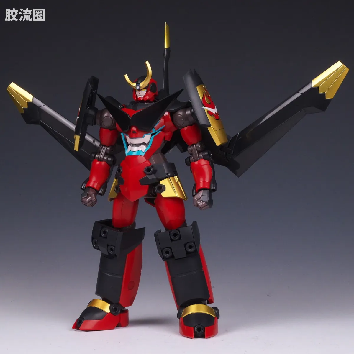 超合金魂系列合金玩具 普通版 GX-107 完全变形合体红莲螺岩＆大回转巨大钻头套装 - 图片