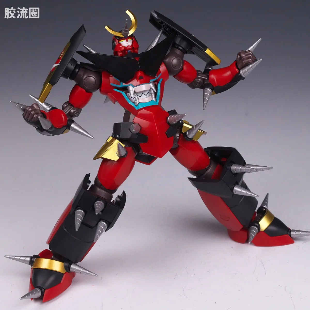 超合金魂系列合金玩具 普通版 GX-107 完全变形合体红莲螺岩＆大回转巨大钻头套装 - 图片
