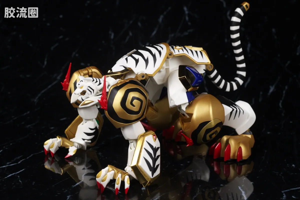 超合金魂系列合金玩具 普通版 GX-119 龙虎王/虎龙王 - 图片