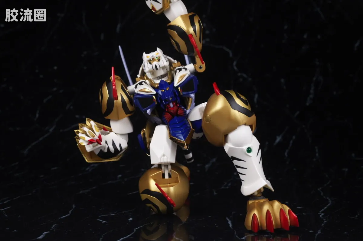 超合金魂系列合金玩具 普通版 GX-119 龙虎王/虎龙王 - 图片