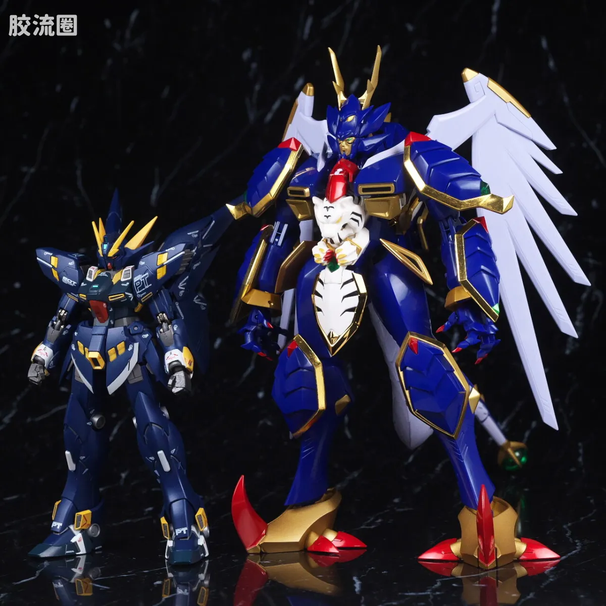 超合金魂系列合金玩具 普通版 GX-119 龙虎王/虎龙王 - 图片