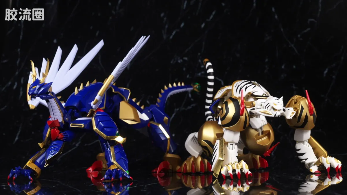 超合金魂系列合金玩具 普通版 GX-119 龙虎王/虎龙王 - 图片