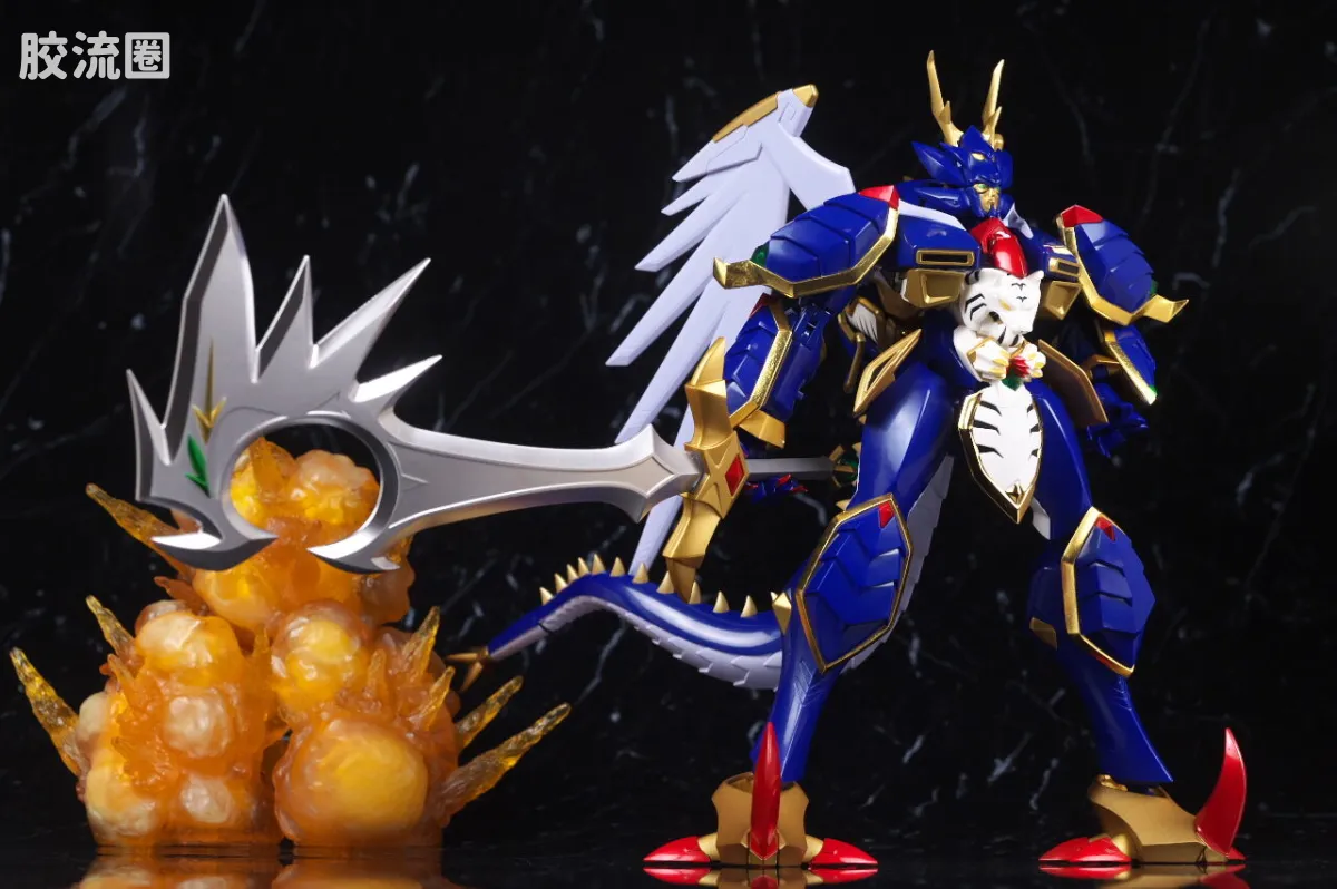 超合金魂系列合金玩具 普通版 GX-119 龙虎王/虎龙王 - 图片